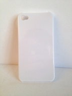 Basic wit Iphone hoefje, whiteboard hoesje. (plastic) (4&4s)